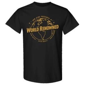 World Renowned 2024 Gold Streetwear Graphic Unisex T-Shirt